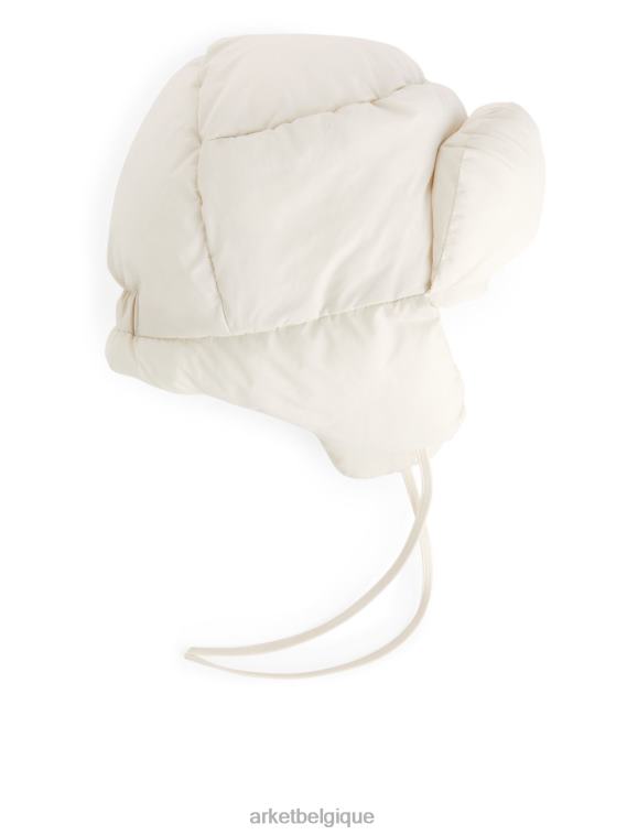 ARKET chapeau de trappeur rembourré femmes blanc cassé T46DR885 accessoires