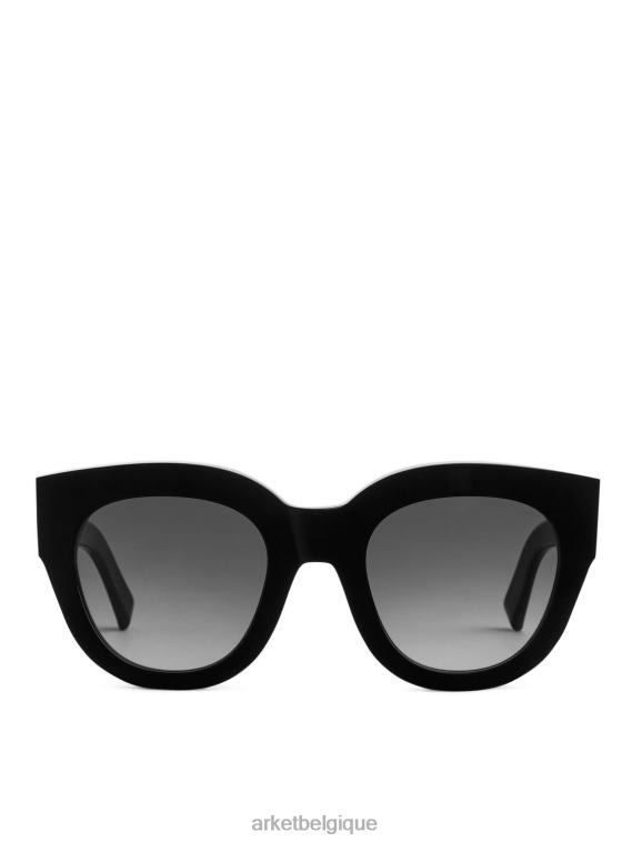 ARKET lunettes de soleil monokel lunettes de soleil cleo femmes gris noir T46DR648 accessoires