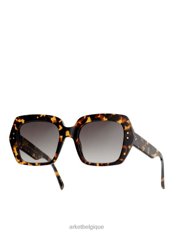 ARKET lunettes de soleil monokel lunettes de soleil kaia femmes marron/ambre T46DR814 accessoires