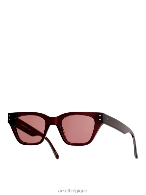 ARKET lunettes monokel lunettes de soleil memphis femmes rouge T46DR817 accessoires