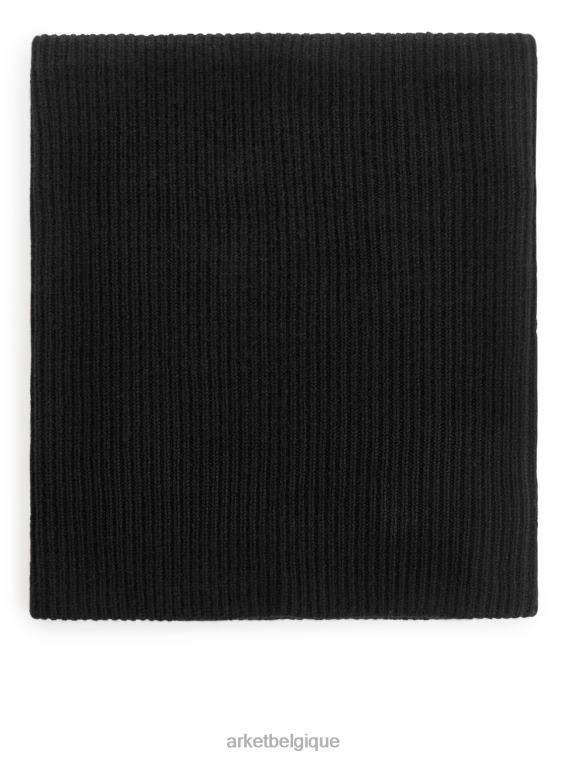 ARKET snood en cachemire mélangé femmes noir T46DR845 accessoires