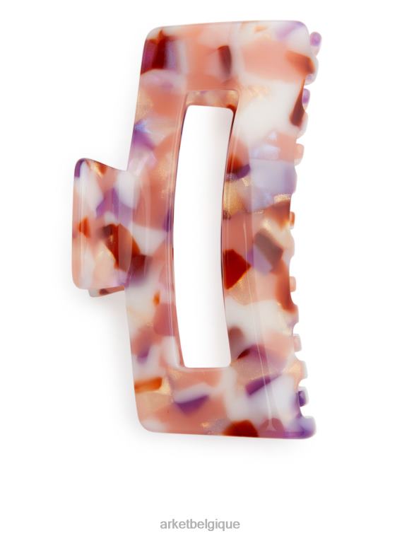 ARKET grande griffe à cheveux femmes beige/lilas T46DR849 accessoires