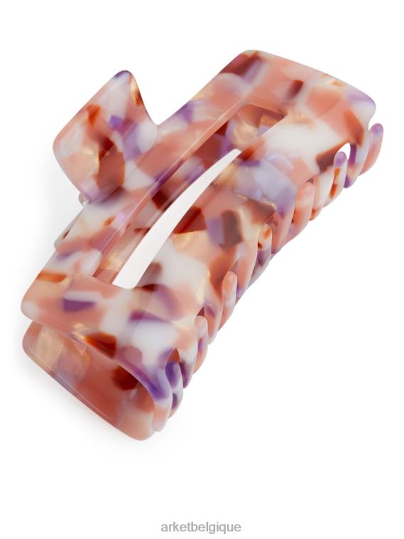 ARKET grande griffe à cheveux femmes beige/lilas T46DR849 accessoires