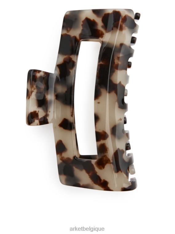 ARKET grande griffe à cheveux femmes beige/marron T46DR847 accessoires