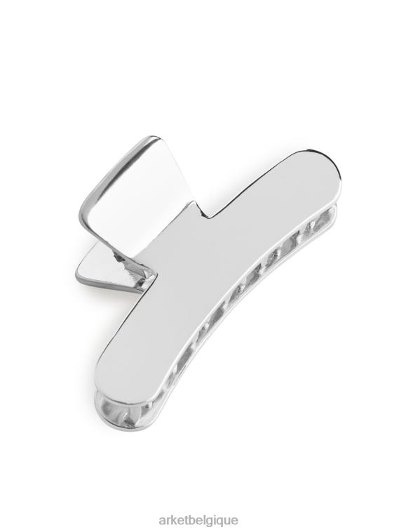 ARKET griffe à cheveux métallique femmes argent T46DR872 accessoires