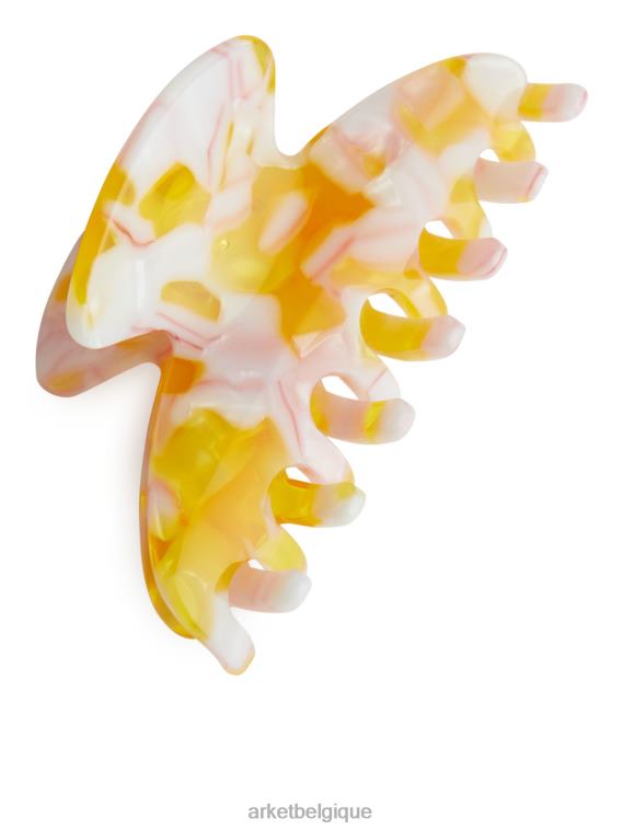 ARKET griffe de cheveux femmes jaune T46DR871 accessoires