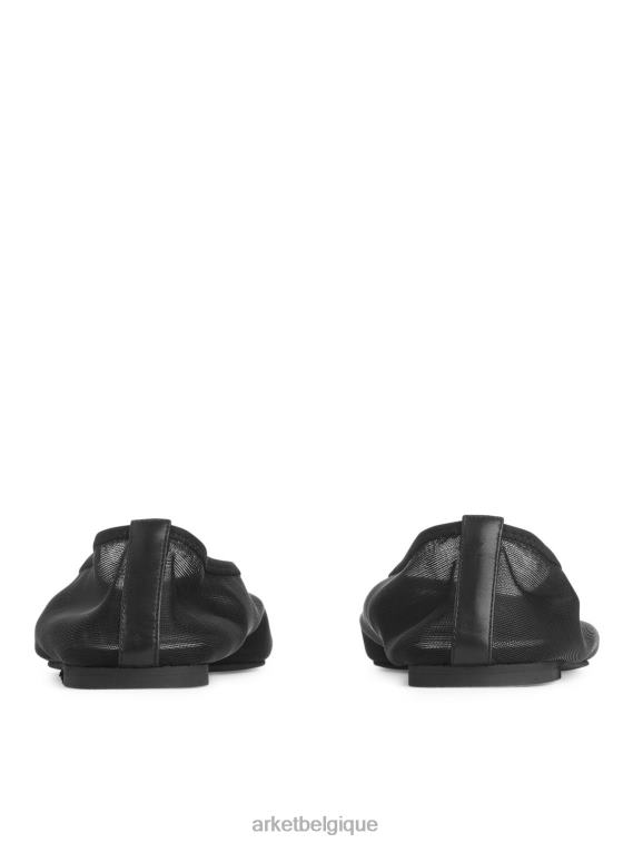 ARKET ballerines en résille femmes noir T46DR717 chaussure