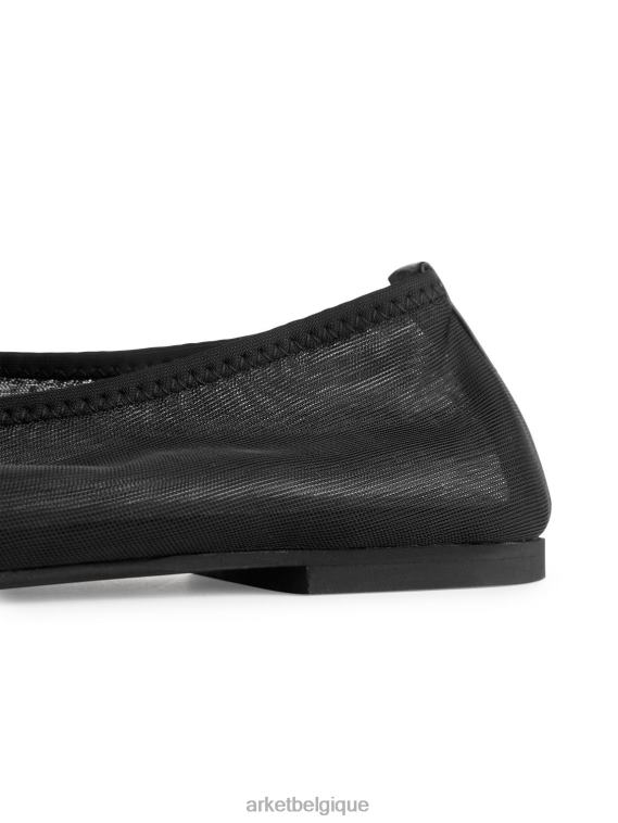 ARKET ballerines en résille femmes noir T46DR717 chaussure