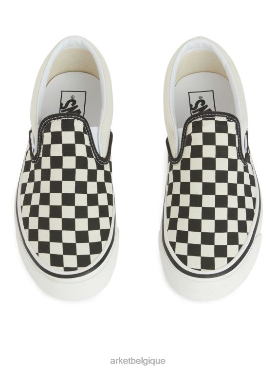 ARKET vans ua classic chaussures à enfiler femmes noir blanc T46DR662 chaussure