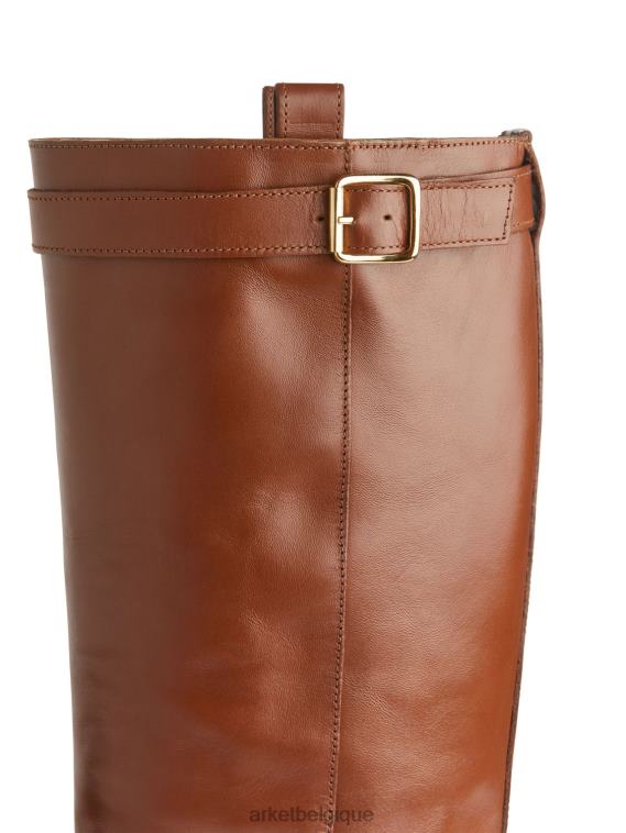 ARKET bottes d'équitation en cuir femmes brun T46DR733 chaussure