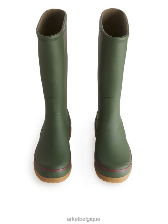 ARKET bottes en caoutchouc tretorn sarek 72 femmes vert T46DR738 chaussure