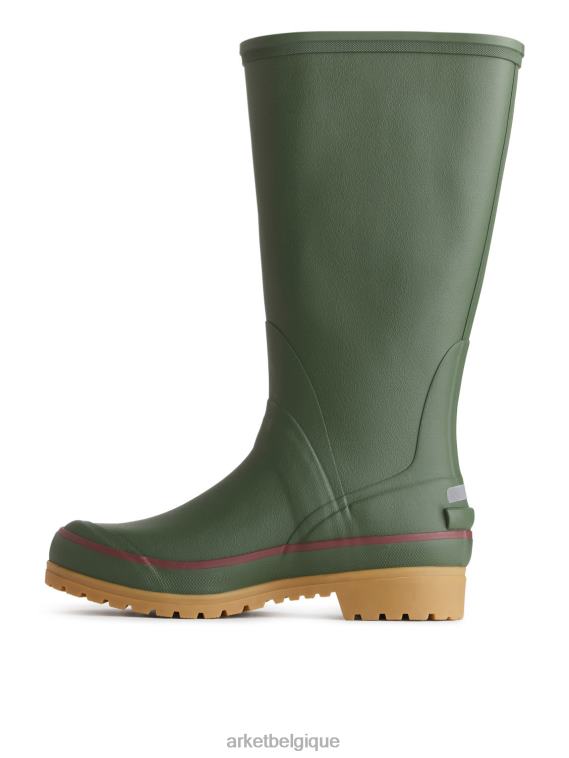ARKET bottes en caoutchouc tretorn sarek 72 femmes vert T46DR738 chaussure