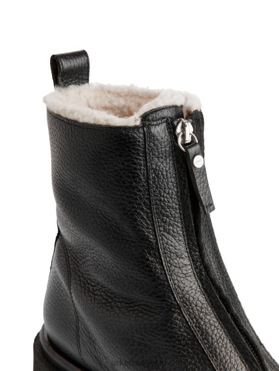 ARKET bottes en cuir synthétique femmes noir T46DR732 chaussure