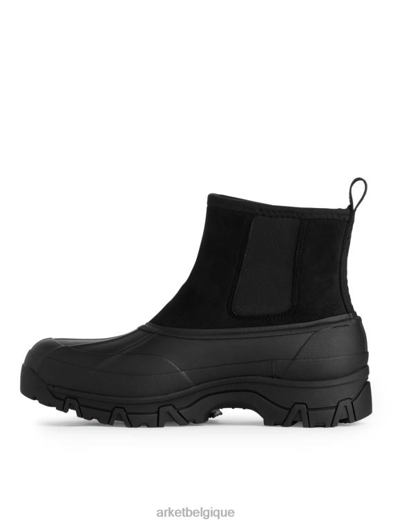 ARKET bottes hybrides tretorn ahus femmes noir T46DR728 chaussure