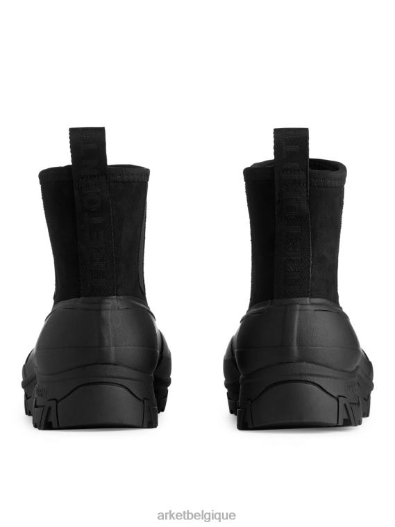 ARKET bottes hybrides tretorn ahus femmes noir T46DR728 chaussure