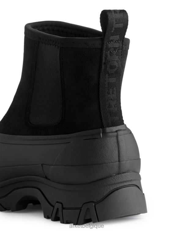 ARKET bottes hybrides tretorn ahus femmes noir T46DR728 chaussure