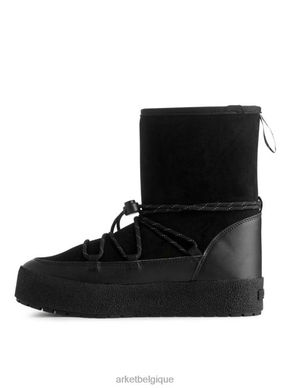 ARKET bottes hybrides tretorn aspa femmes noir T46DR730 chaussure