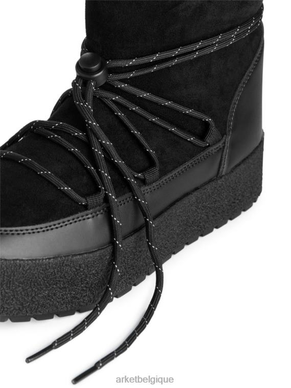 ARKET bottes hybrides tretorn aspa femmes noir T46DR730 chaussure