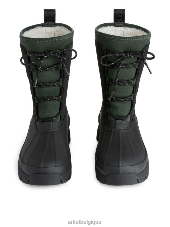 ARKET bottes hybrides tretorn husa femmes noir T46DR727 chaussure