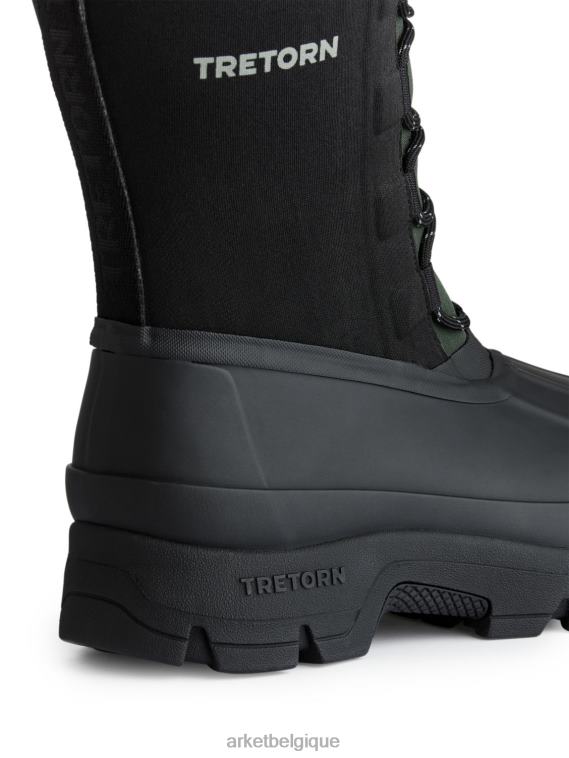 ARKET bottes hybrides tretorn husa femmes noir T46DR727 chaussure
