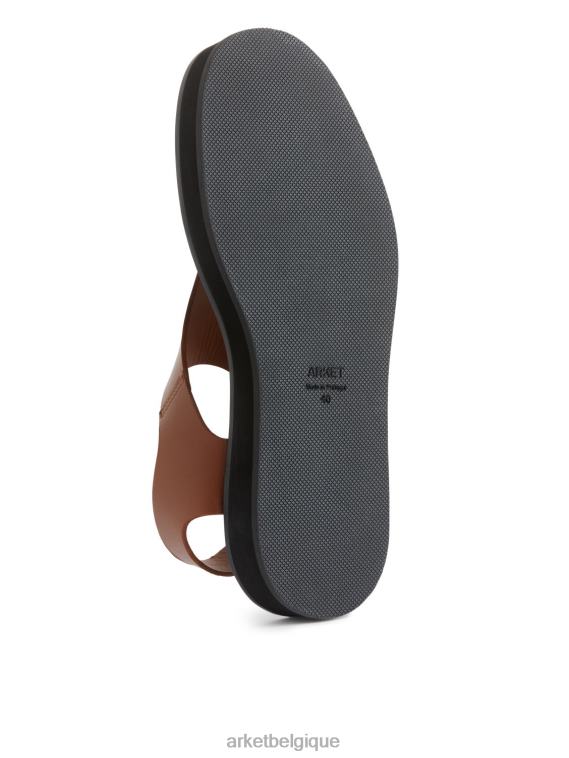 ARKET sandales en cuir épaisses femmes brun T46DR704 chaussure