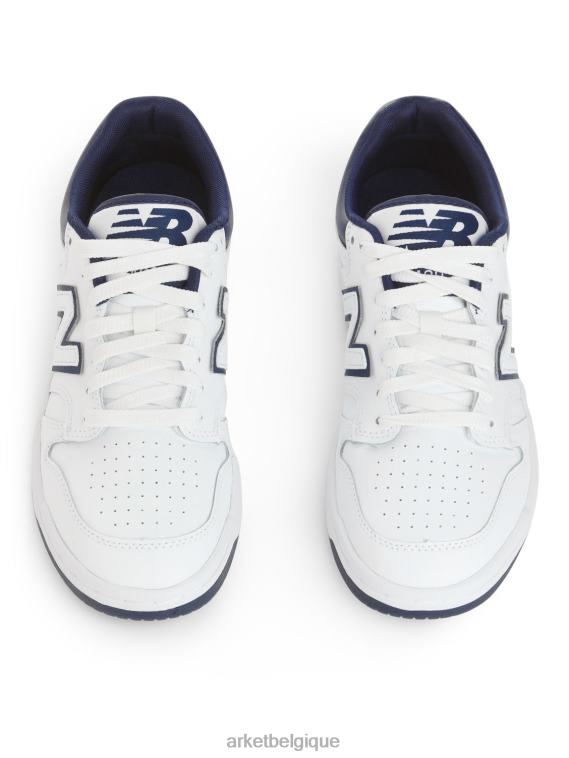ARKET baskets new balance 480 femmes blanc bleu T46DR658 chaussure