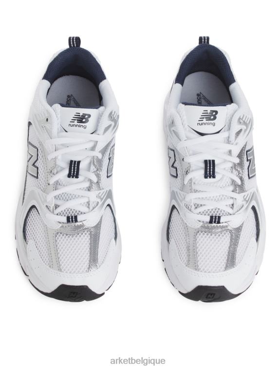 ARKET baskets new balance 530 femmes blanc/indigo T46DR655 chaussure