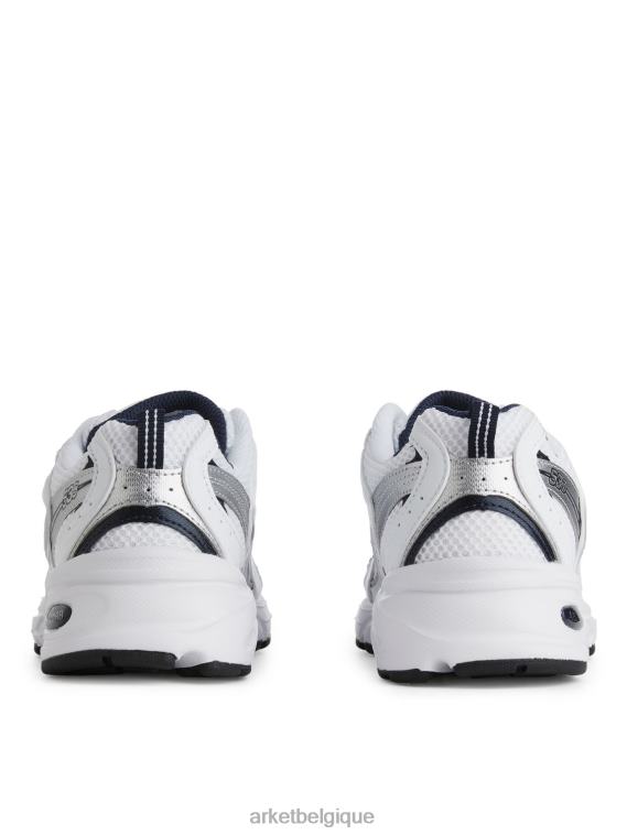 ARKET baskets new balance 530 femmes blanc/indigo T46DR655 chaussure