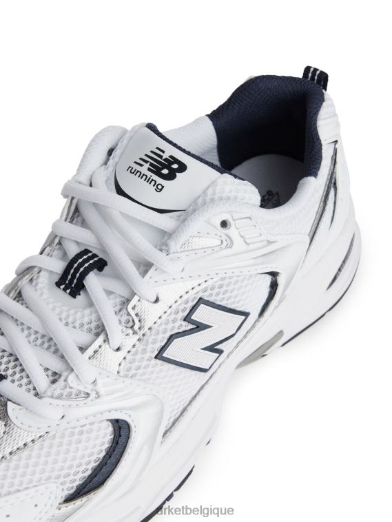 ARKET baskets new balance 530 femmes blanc/indigo T46DR655 chaussure