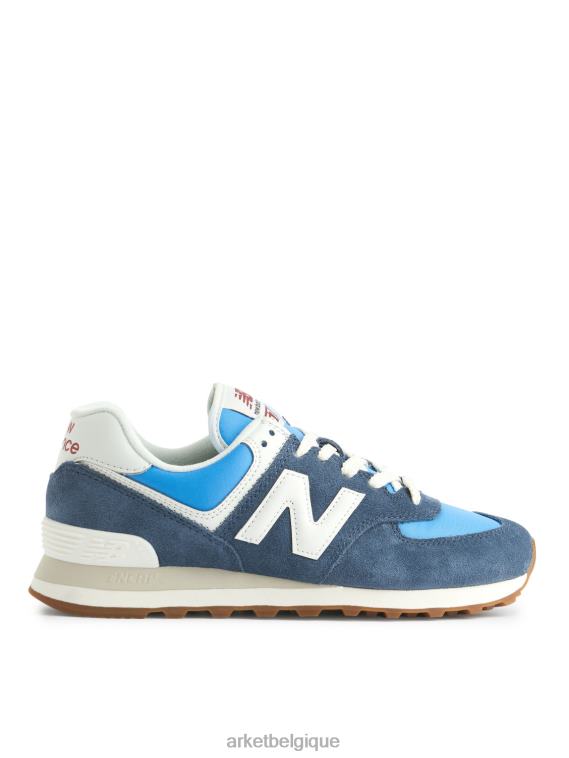 ARKET baskets new balance 574 femmes bleu T46DR677 chaussure