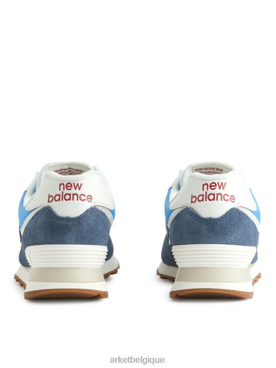 ARKET baskets new balance 574 femmes bleu T46DR677 chaussure