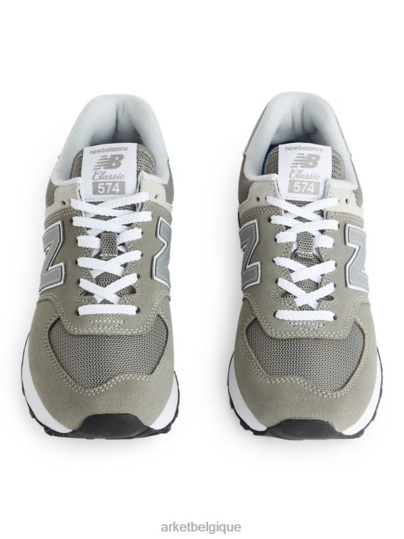 ARKET baskets new balance 574 femmes gris T46DR681 chaussure