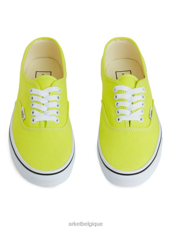 ARKET baskets vans authentiques femmes jaune vif T46DR663 chaussure