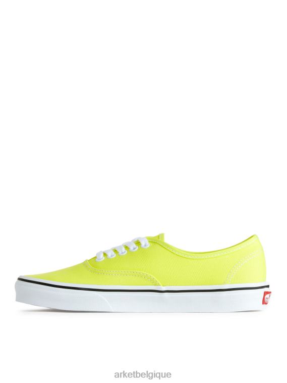 ARKET baskets vans authentiques femmes jaune vif T46DR663 chaussure