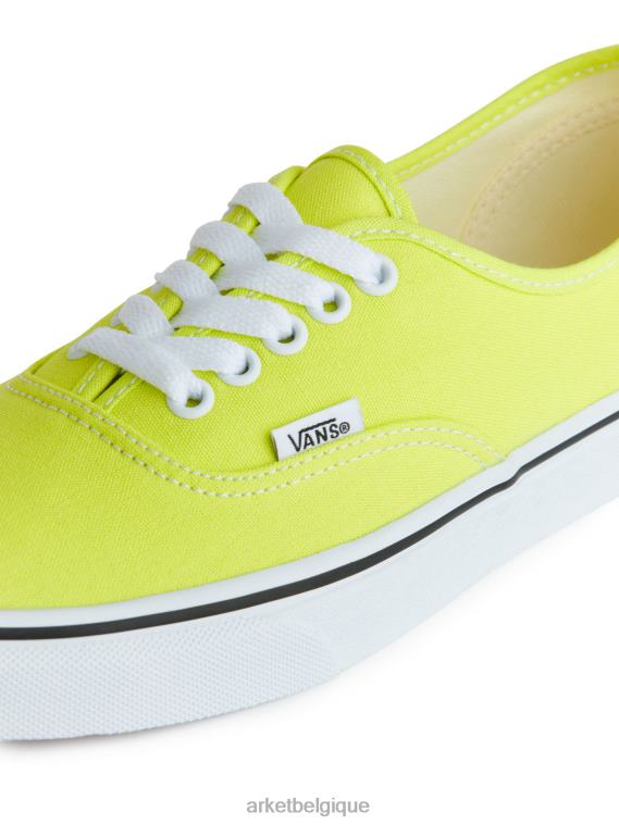 ARKET baskets vans authentiques femmes jaune vif T46DR663 chaussure