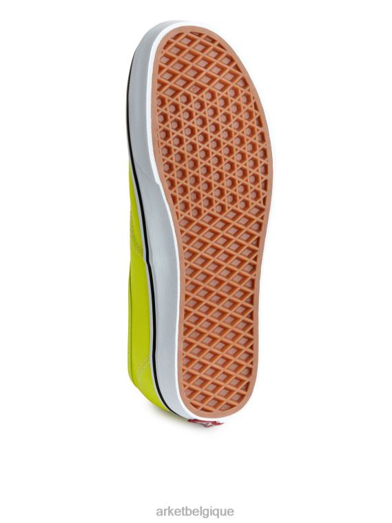 ARKET baskets vans authentiques femmes jaune vif T46DR663 chaussure