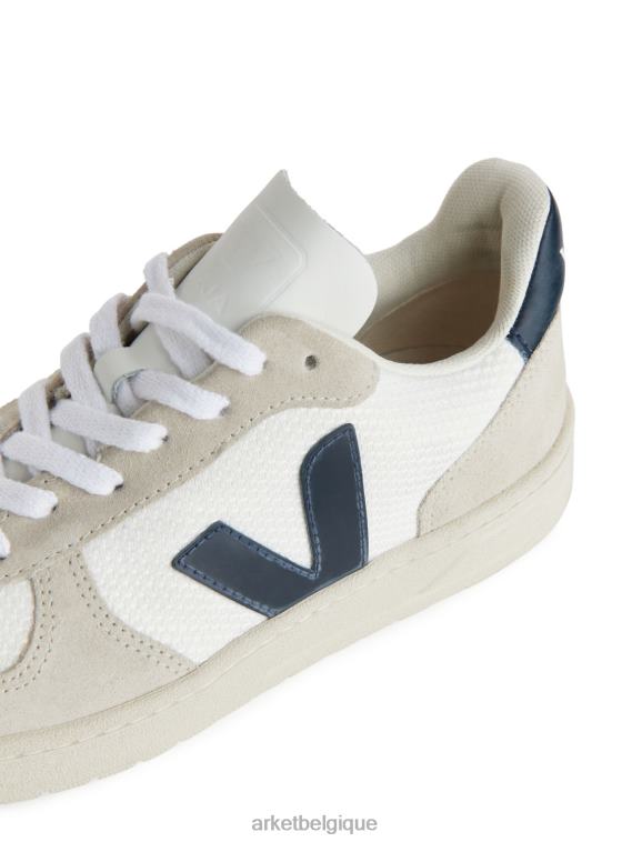ARKET baskets veja v-10 femmes blanc bleu T46DR676 chaussure