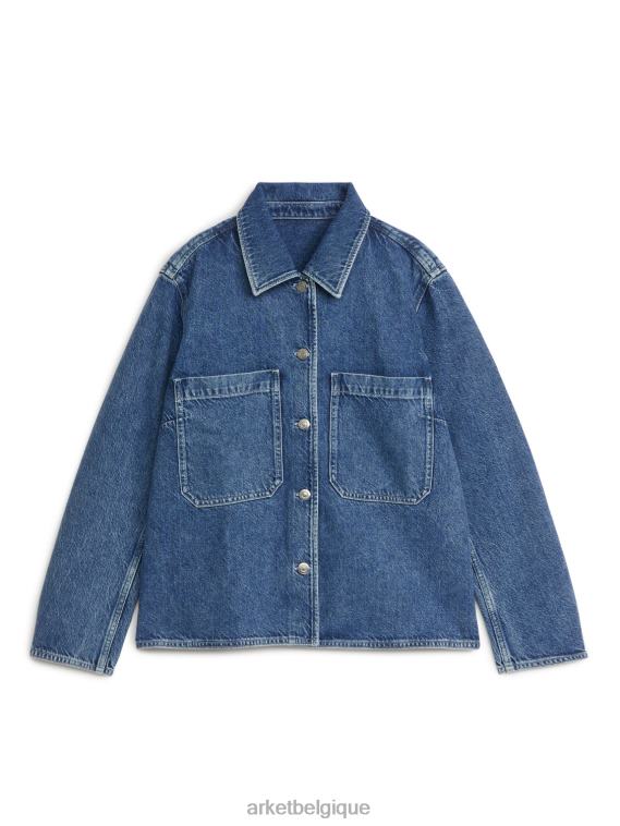 ARKET chemise en jean femmes bleu T46DR42 vêtements
