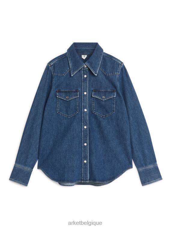 ARKET chemise en jean femmes bleu T46DR52 vêtements