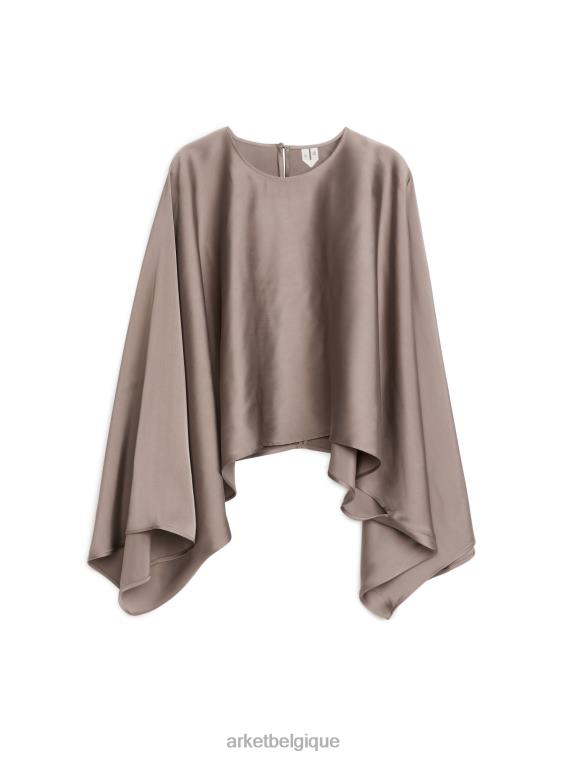 ARKET haut ample femmes taupe T46DR49 vêtements