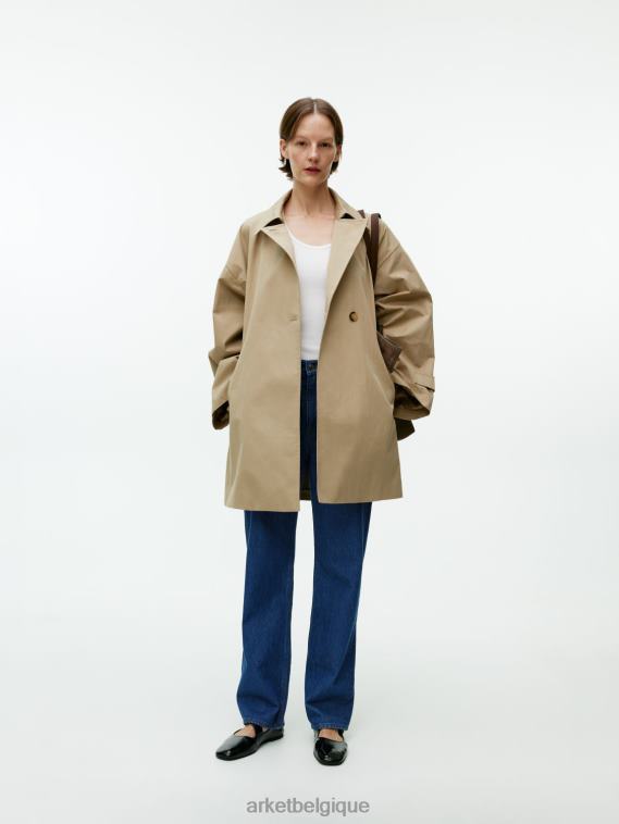 ARKET débardeur côtelé femmes blanc T46DR363 vêtements