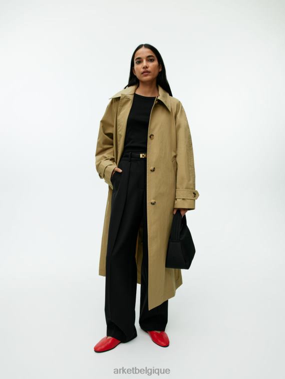 ARKET débardeur côtelé femmes noir T46DR384 vêtements