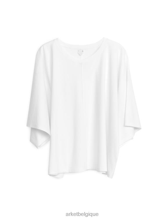 ARKET t-shirt décontracté femmes blanc T46DR297 vêtements