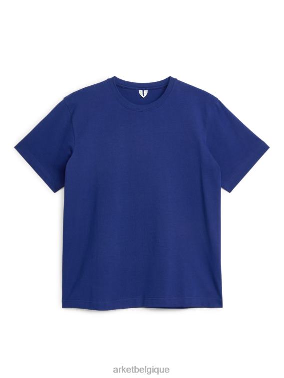 ARKET t-shirt épais femmes bleu T46DR1019 vêtements