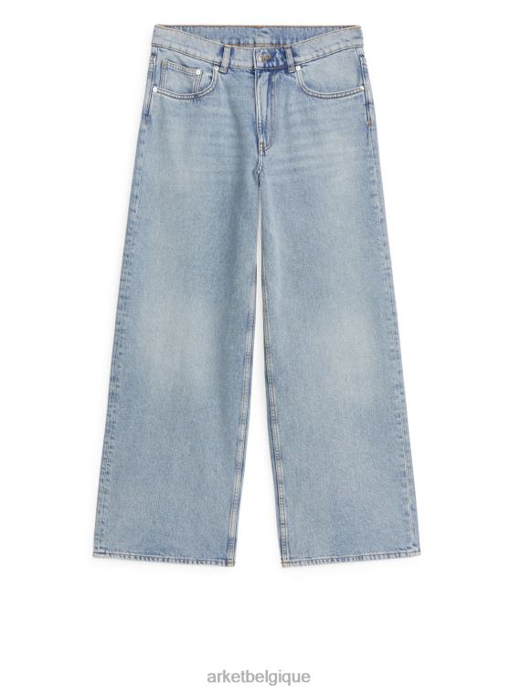 ARKET jean ample cloud low femmes bleu T46DR137 vêtements