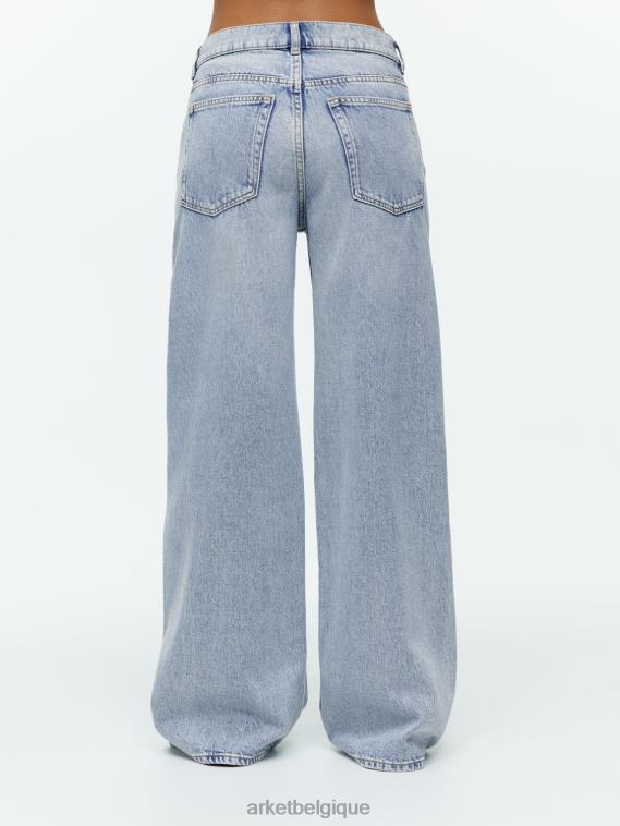 ARKET jean ample cloud low femmes bleu T46DR137 vêtements