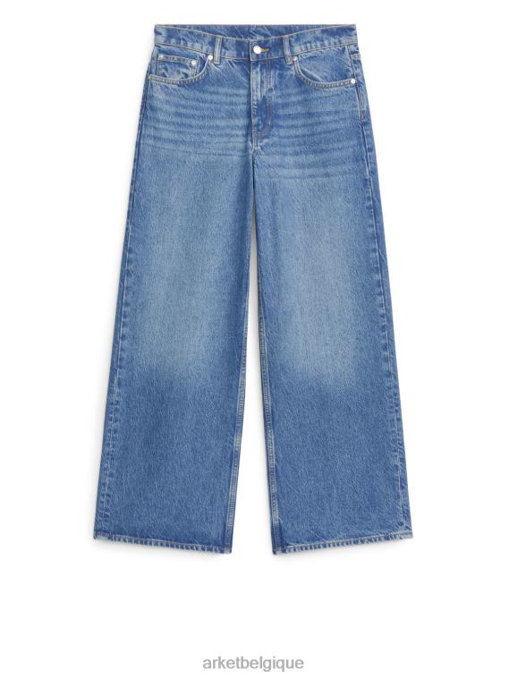 ARKET jean ample cloud low femmes bleu T46DR140 vêtements