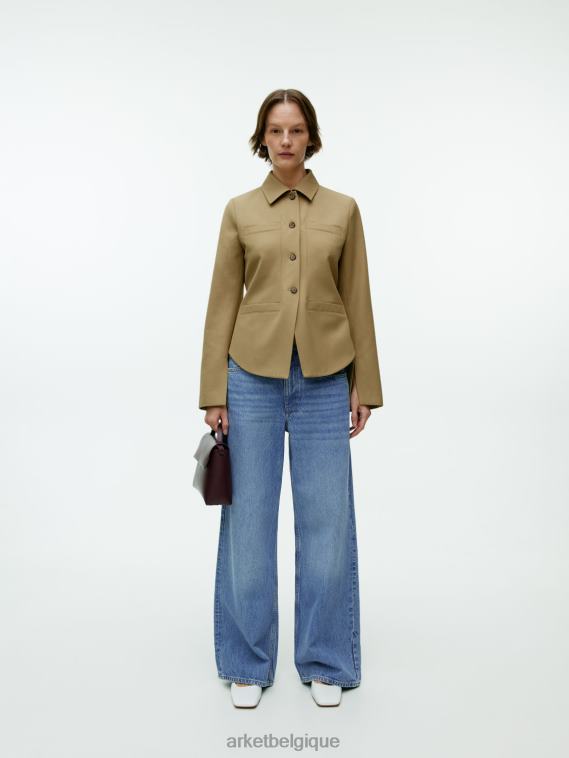 ARKET jean ample cloud low femmes bleu T46DR140 vêtements