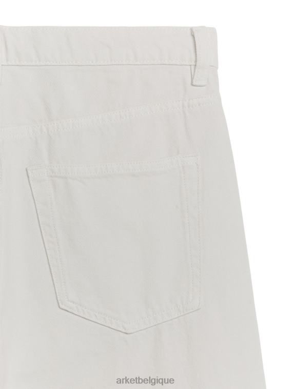 ARKET jean décontracté Shore Low femmes blanc T46DR139 vêtements