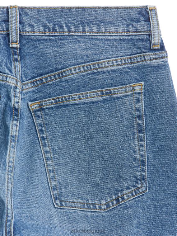 ARKET jean droit stretch dahlia femmes bleu moyen T46DR148 vêtements